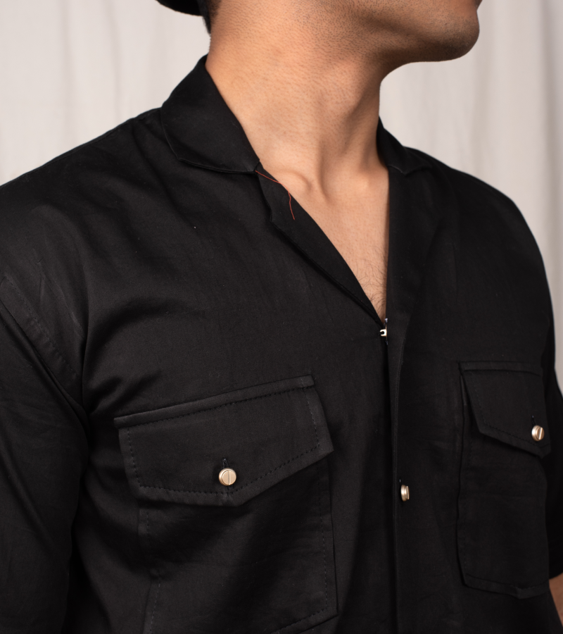 The Black Solid Shirt